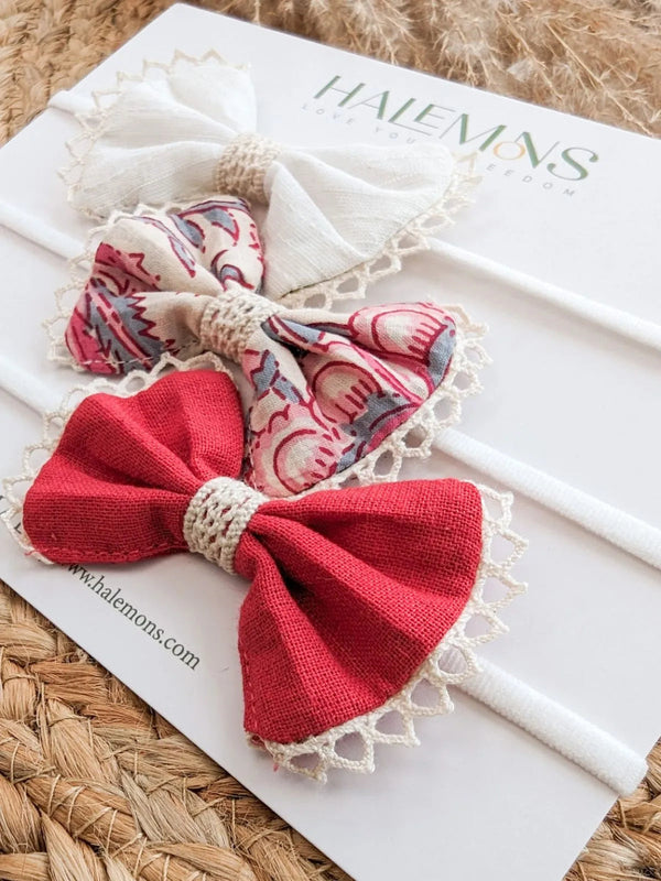 Handmade Bow Band Raha