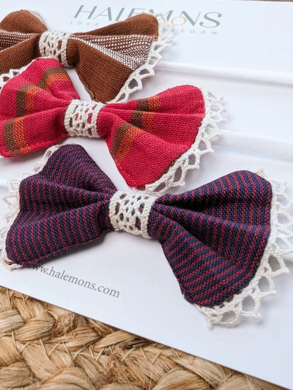 Handmade Bow Band Sara