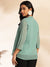 Sage Green Dobby Chiffon Top