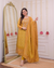 Kurta Set With Fancy Dupatta and Embroidery Work