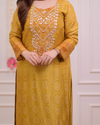 Kurta Set With Fancy Dupatta and Embroidery Work