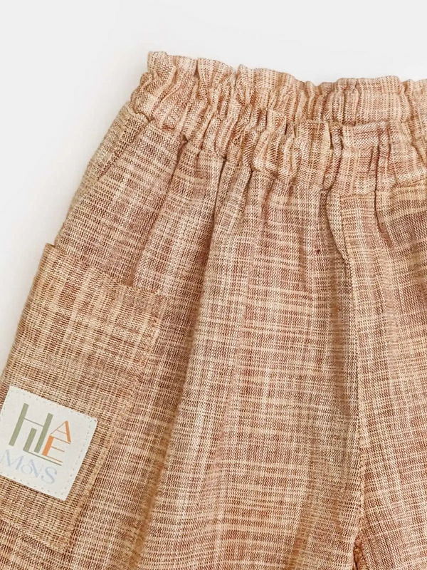 HalemonsUnisex Casual Pants - Brown