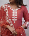 Pure Roman Silk Suit Set