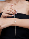 Zircon Flower Bracelet