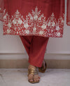 Pure Roman Silk Suit Set