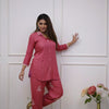 Rayon Co-Ord Set With Beautiful Embroidery Detailing