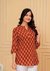Printed Short Kurti