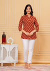 Printed Short Kurti