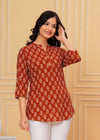 Printed Short Kurti