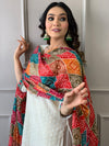 Cotton Schiffli Chikankari Kurta Set